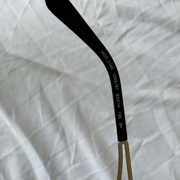 Versace Sunglasses 2160 63MM Gold frame with Grey Lenses AUTHENTIC - Picture 6 of 6